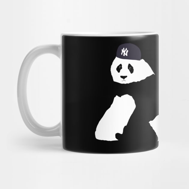 Yankee No Brim Panda by lodesignshop